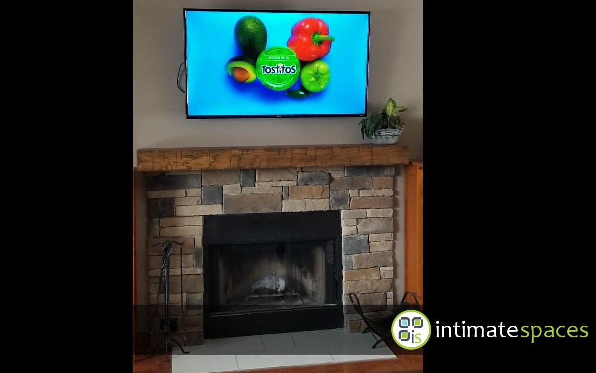 Indoor Project: Fireplace and bar reno