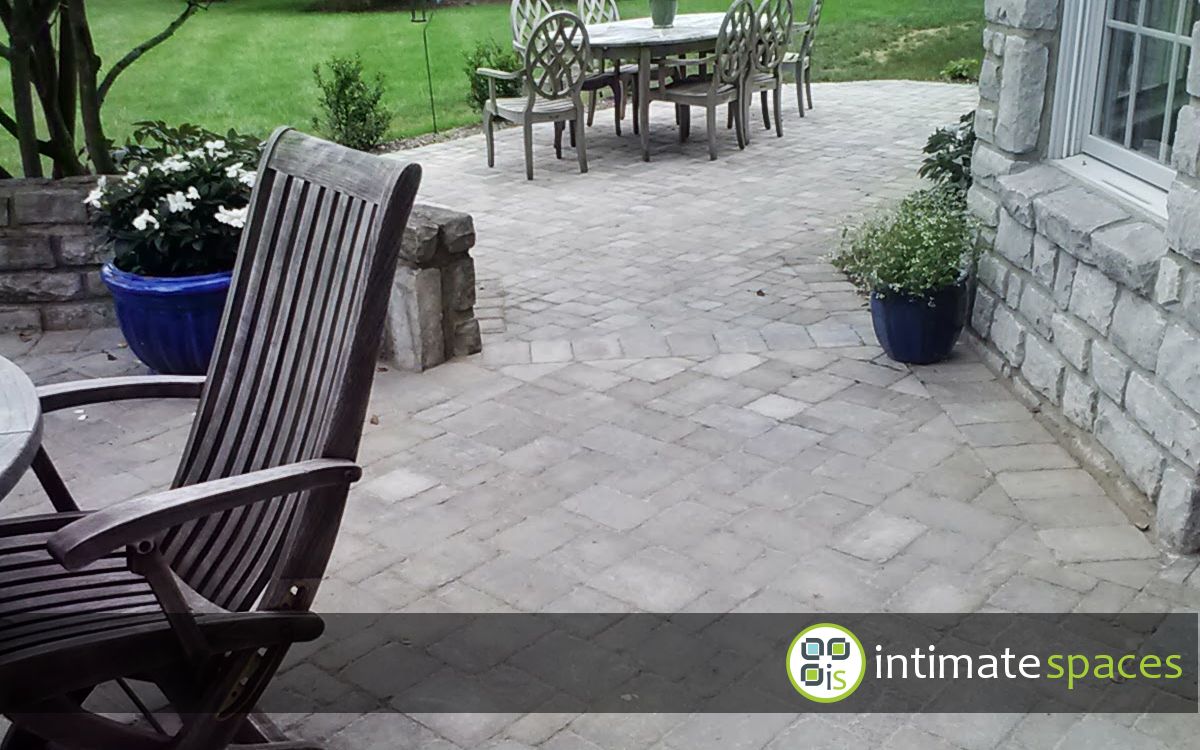 Outdoor Project: Tiered patio, low voltage lighting