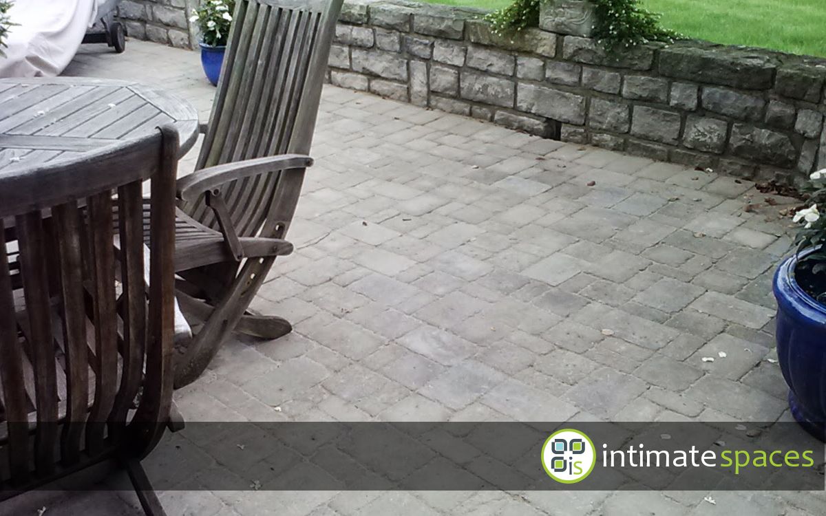 Outdoor Project: Tiered patio, low voltage lighting